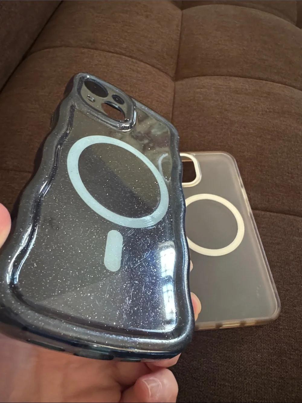 Clear MagSafe-Compatible iPhone 14 Cases (Set of 2)
